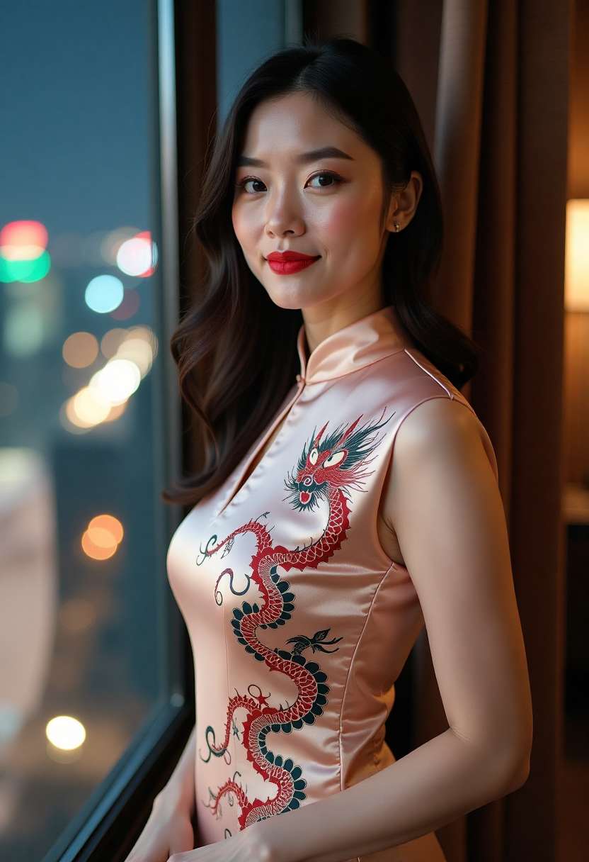 桃园授粉与花朵特写